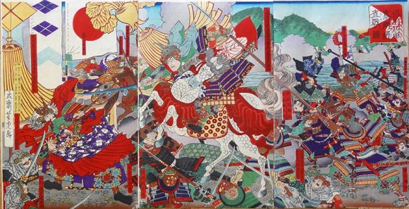 上杉謙信川中島の戦い画像