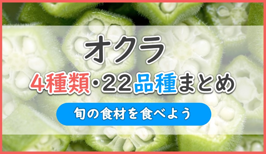 オクラ4種類22品種まとめ おいしいのは角オクラ 丸オクラ 色付きオクラ お役立ち 季節の耳より情報局