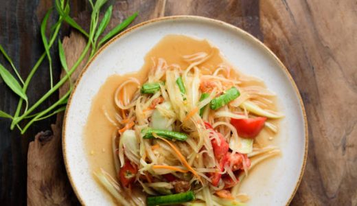 ソムタムの代用4選！青パパイヤ以外はこれでOK！ソムタムと一緒に食べたいタイ料理