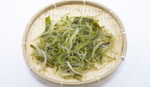 茎わかめの塩抜き時短方法とは?効率よく塩を抜く方法や茎わかめレシピを紹介!