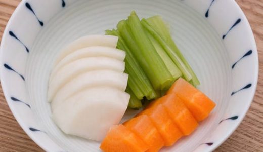 漬物の食べ過ぎはむくみの原因に?下痢になる?塩分過多で病気や高血圧の元に?