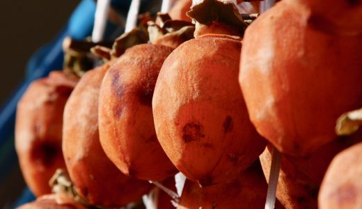 干し柿を冷凍保存|カビ・白い粉対策をして食中毒を防ぐ!干し柿の作り方も