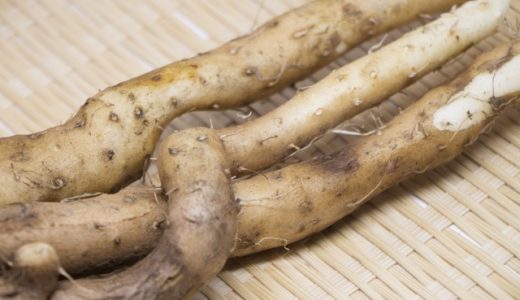 自然薯の粘りが強い部分はどこ？粘り成分の効果・山芋との違いは？