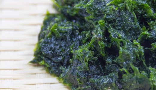 あおさのりを生で食べる時には食中毒に気を付けて！生あおさの洗い方
