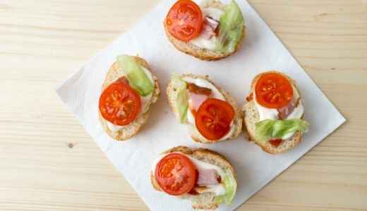 オープンサンドのパン種類でおすすめは?食パンでも美味しい?