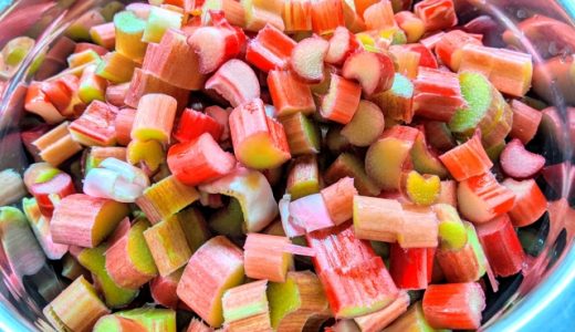 ルバーブの生食はNG？シュウ酸の副作用は？安全な食べ方は？