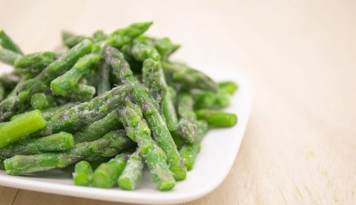 冷凍アスパラは乾煎りするとシャキシャキに!オススメレシピ