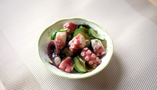 タコの酢の物の日持ち・賞味期限は?保存方法は?作り置き方法は?