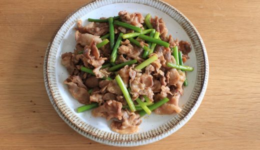ニンニクの芽の中華炒め！名前は?卵は使う?タレは?野菜炒めの作り方は?