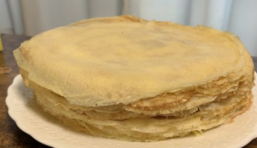 クレープ生地の賞味期限はどれくらい?冷凍できる?解凍方法は?