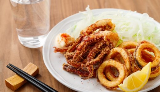 イカの唐揚げは太る?カロリーや糖質・脂質はどれくらい?食べ方は?