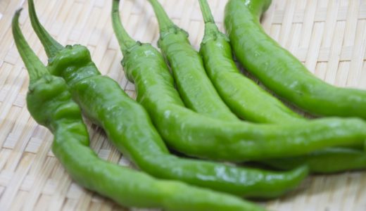 甘長とうがらしの味は辛い?生で食べられる?食べ方･効果は?