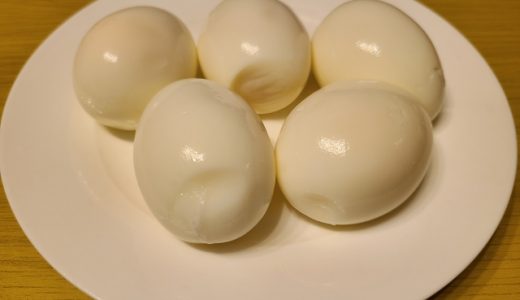 ゆで卵は何歳から食べてもいいの?卵黄だけ?生は危険って本当?