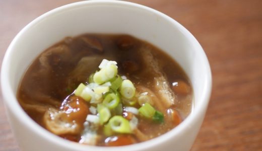 なめこの味噌汁は茹で時間が大切！下処理の仕方を徹底解説