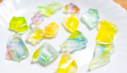 琥珀糖が固まらない理由は冷たいジュースを一気に入れたから?対処法も