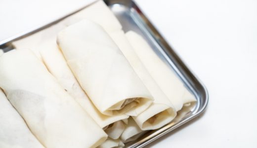 春巻きの皮と餃子の皮の違いとは？代用することはできる？