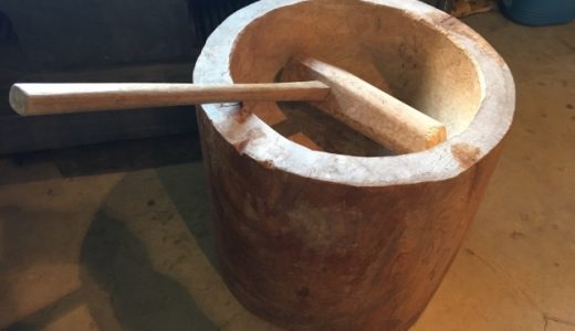 臼と杵、どっちがどっち？意味・読み方・由来は？使い方は？餅のつきかたは？